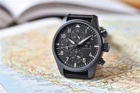 iwc ceratanium pilot|iwc pilot chronograph.